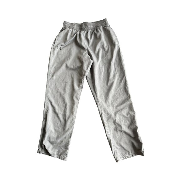 Under Armour Mens Mesh Lined Windsuit Pants Grey Black Large | Heat Gear - Picture 1 of 5